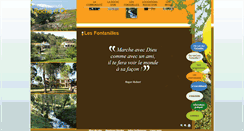Desktop Screenshot of fontanilles.fr